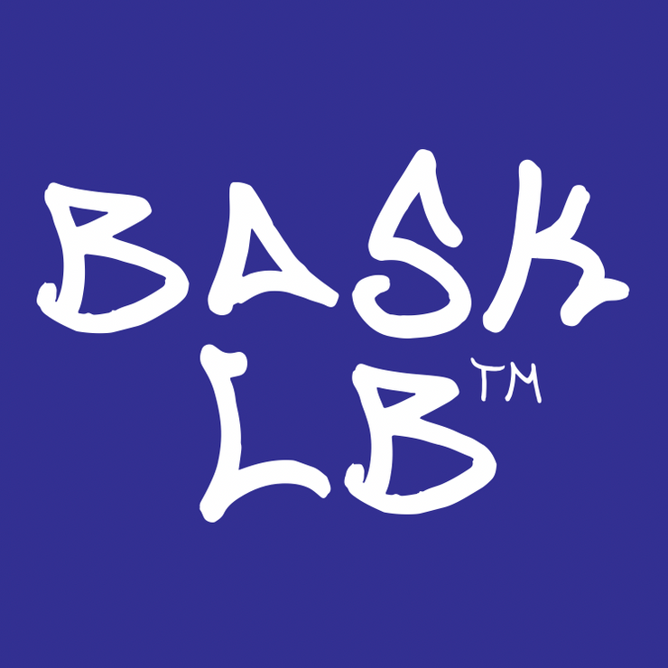 BASK LB bumper sticker